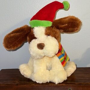 Sound N Light Animatronics Singing Ear Flapping Festive Dog 
“Sleigh Bells”